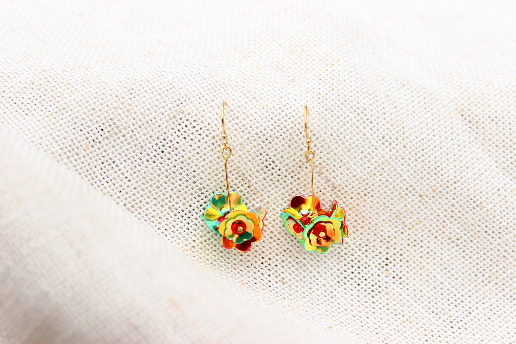 Petal Drop Earrings