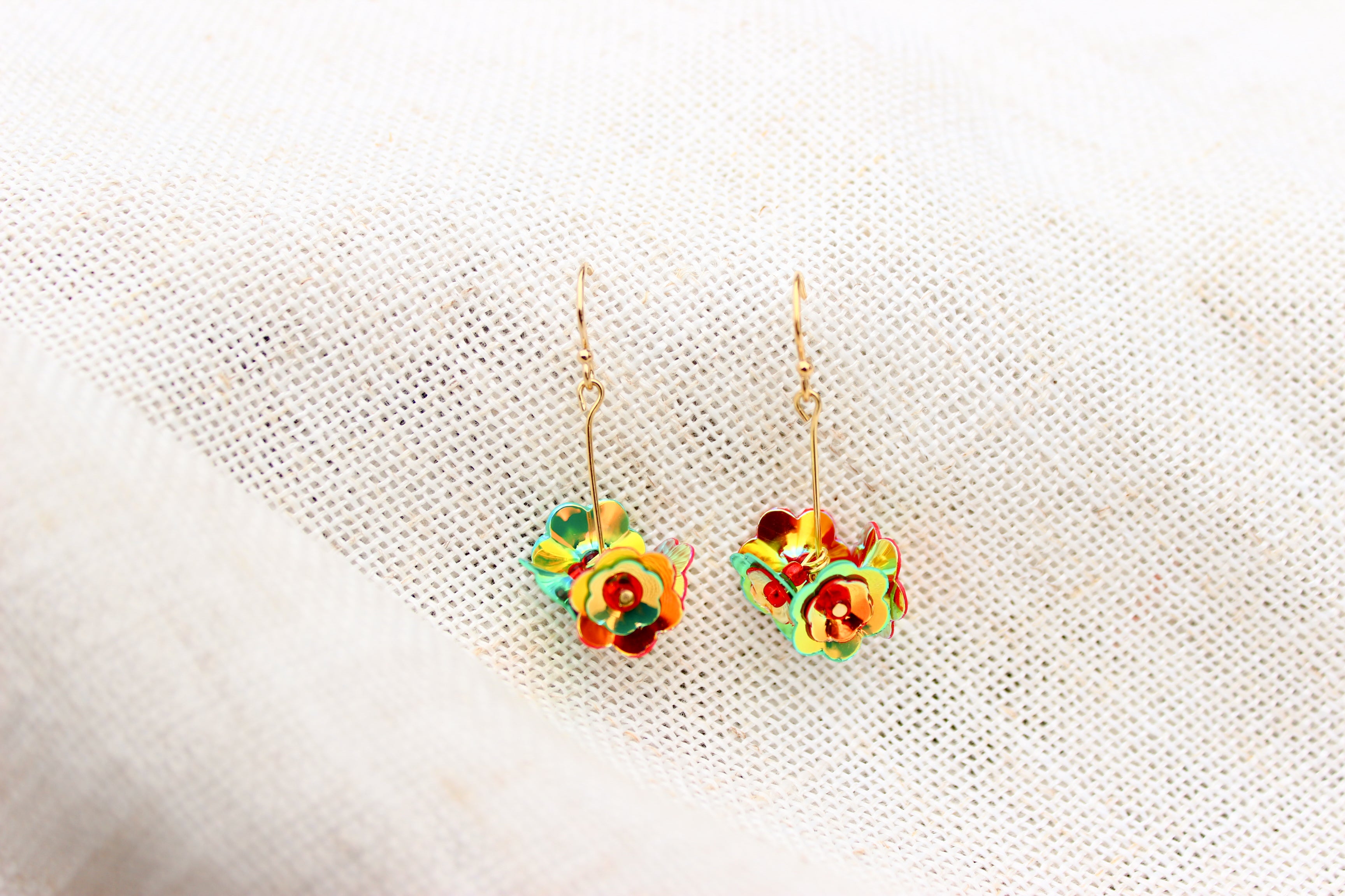 Petal Drop Earrings